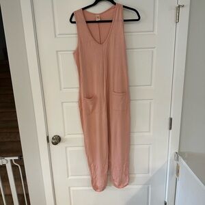 Smash + Tess Saturday Romper in Pink. Size M.